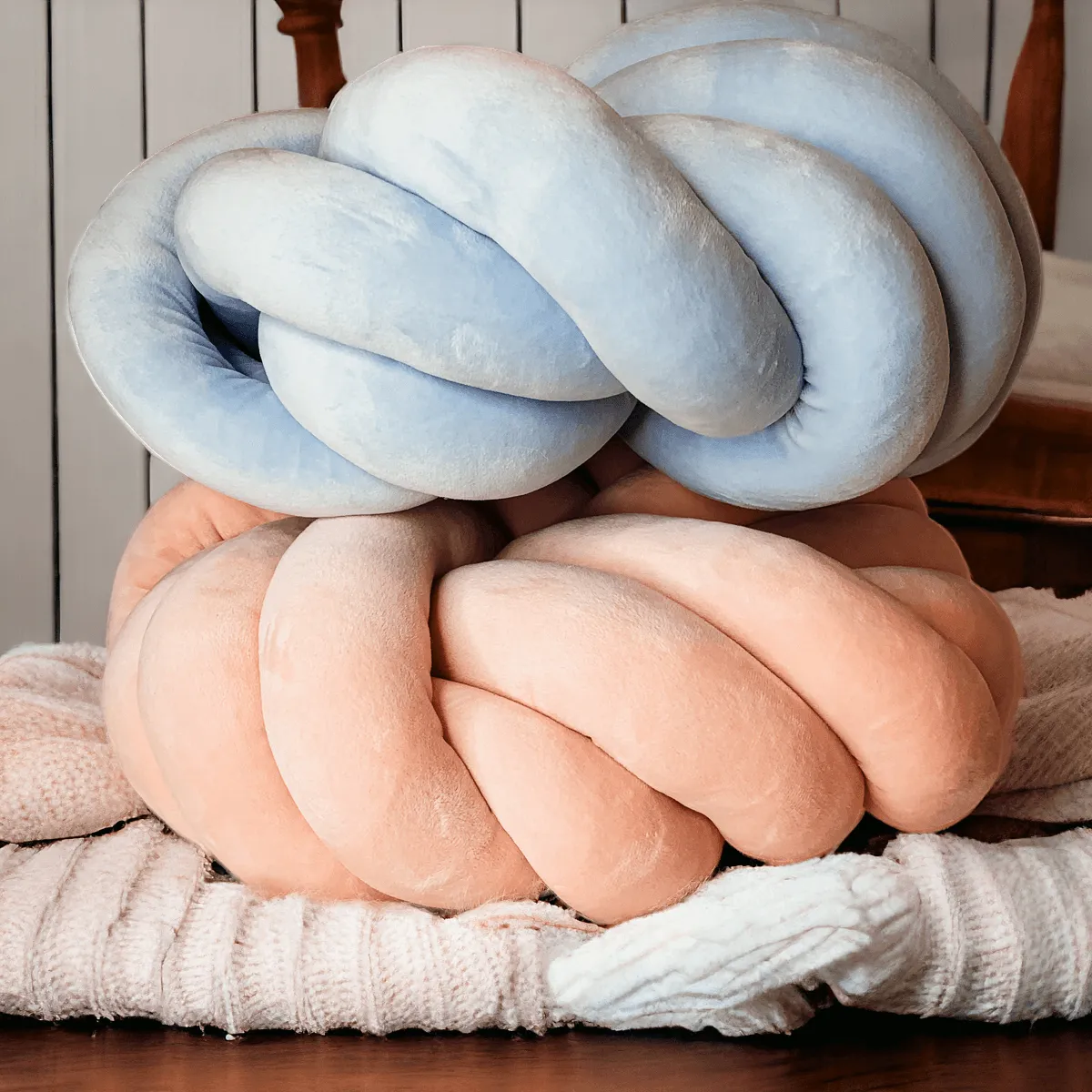 12" Knot Pillows