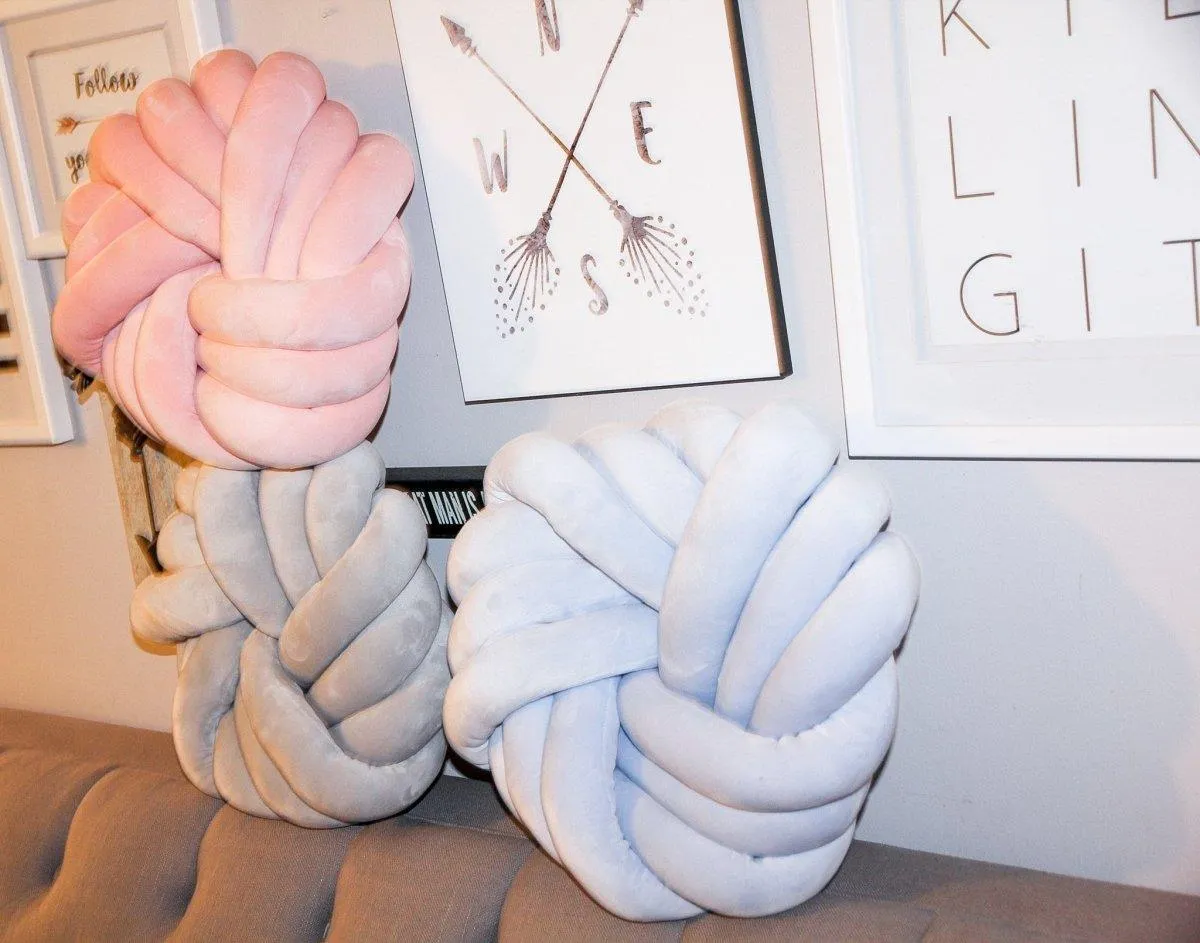 12" Knot Pillows