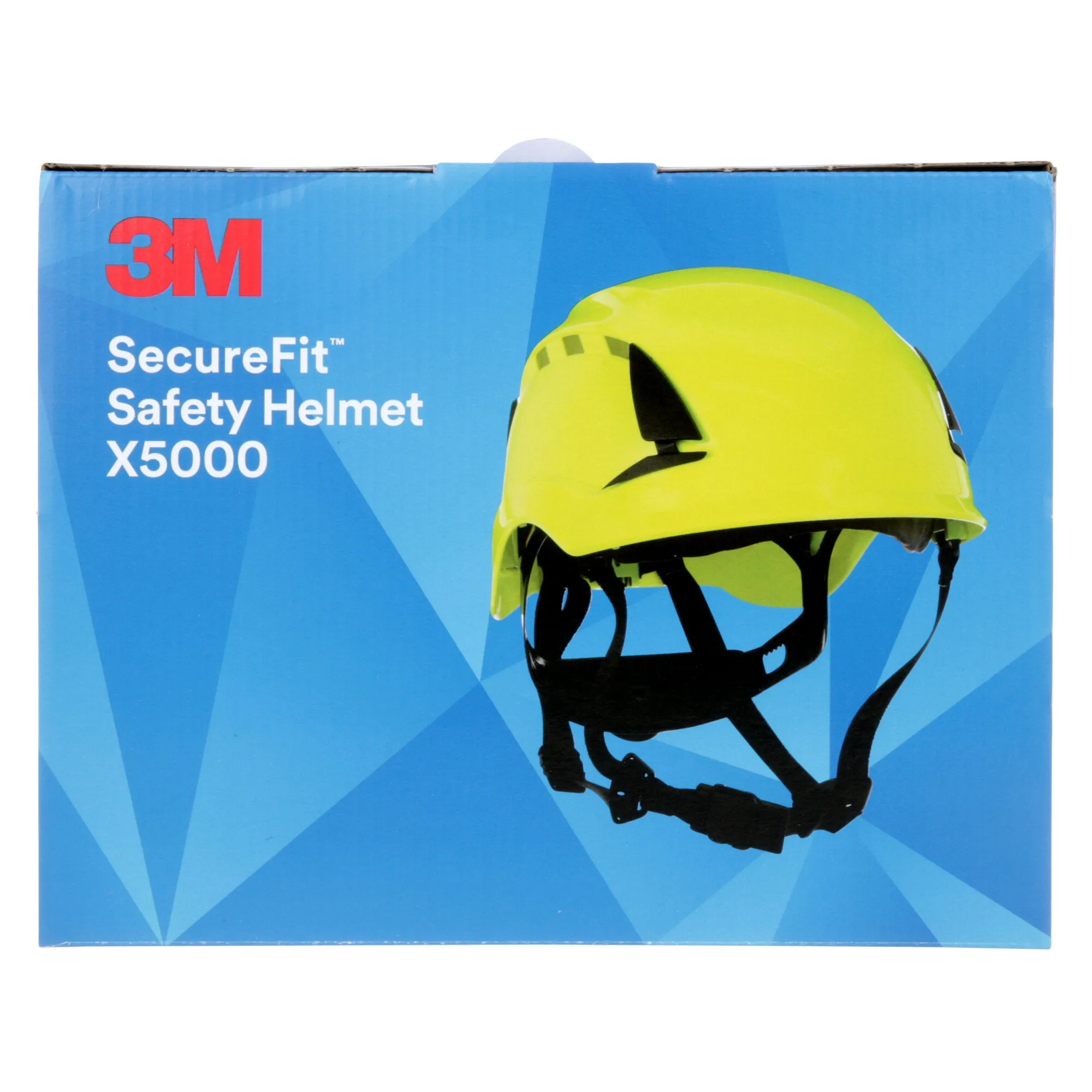 3M SecureFit Safety Helmet, X5002VX-ANSI,  Yellow, vented, 1Ea/Box