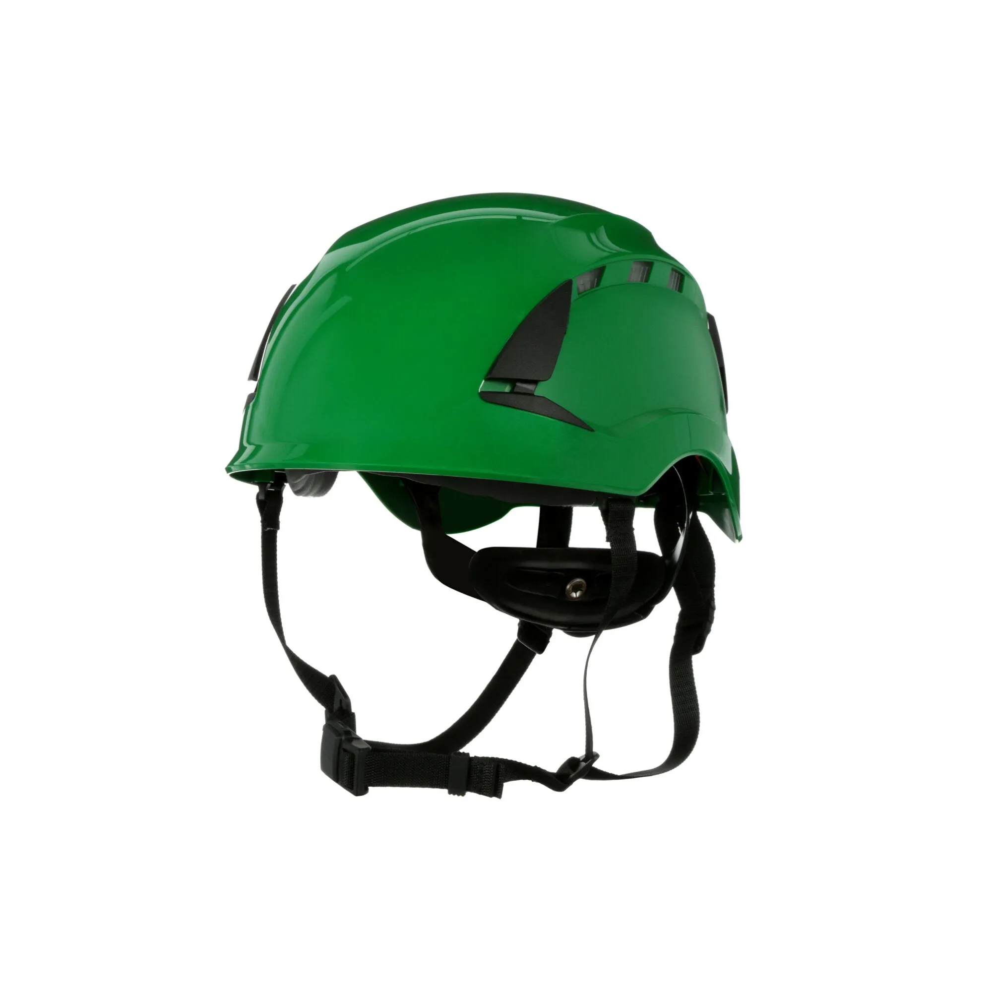 3M SecureFit Safety Helmet, X5004V-ANSI,  Green, vented