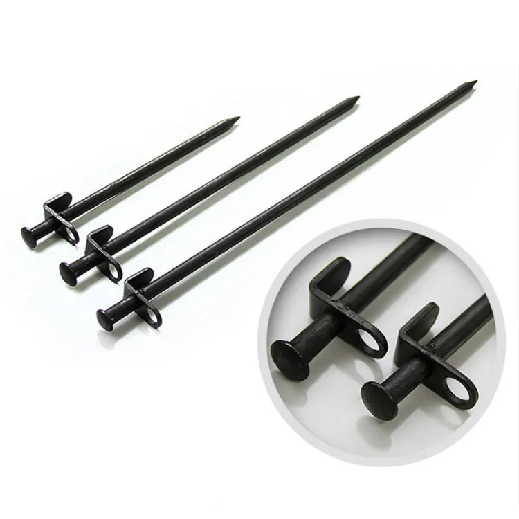 5 PCS Reinforced Long Outdoor Camping Tent Nail Steel Nails, Length:20cm