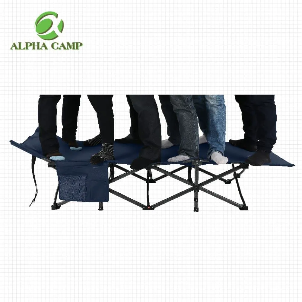 ALPHA CAMP Camping Cot with Carry Bag Sleeping Cot