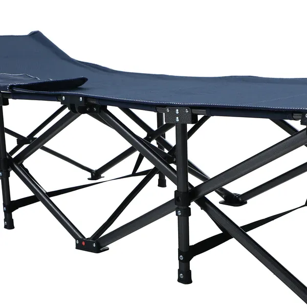 ALPHA CAMP Oversized Camping Cot Supports 600 lbs Sleeping Bed Folding Steel Frame Portable with Carry Bag