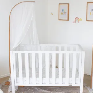 Babyhood Kaylula Cot Insect Net & Stand - Beech