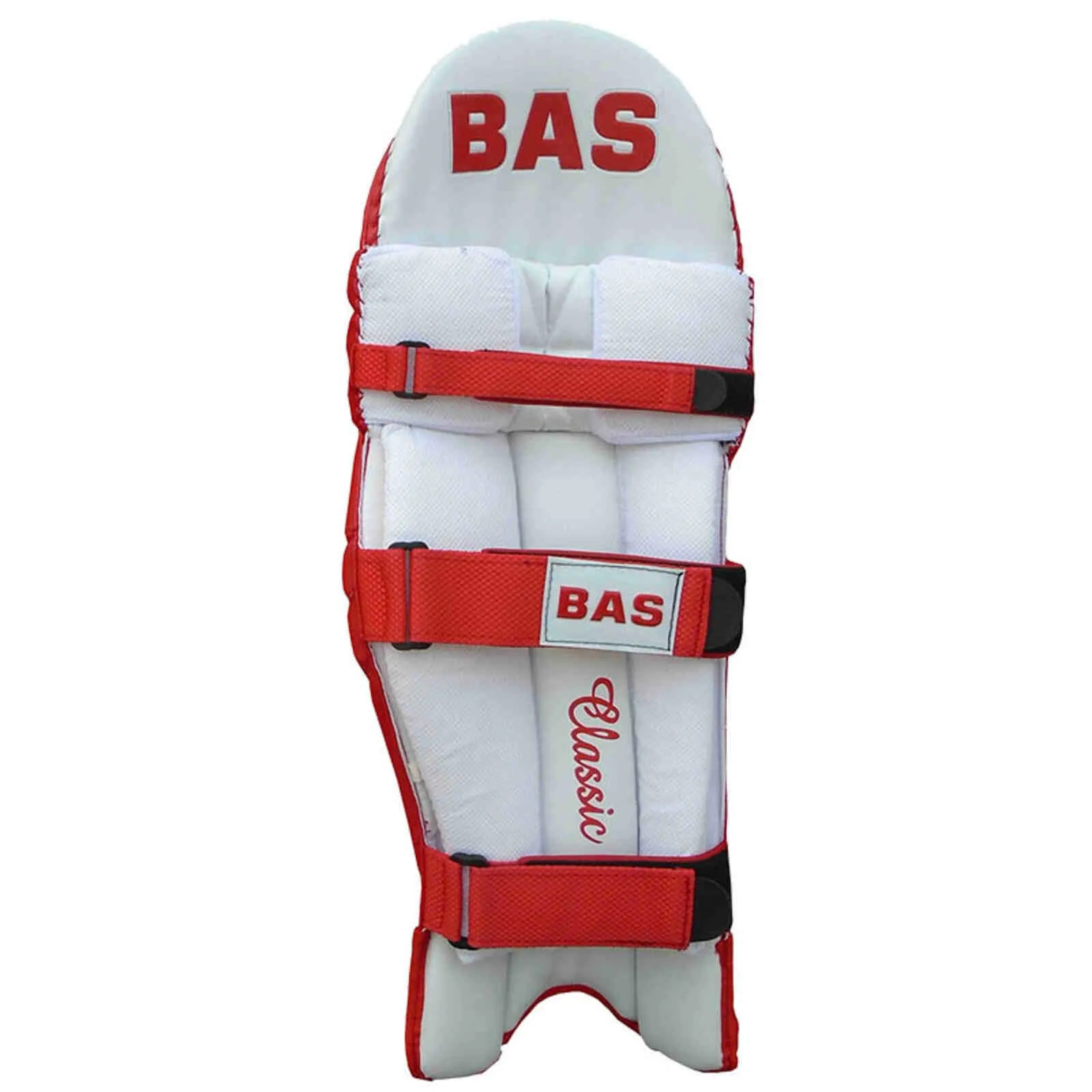 BAS Vintage Classic Red Batting Pads - Senior