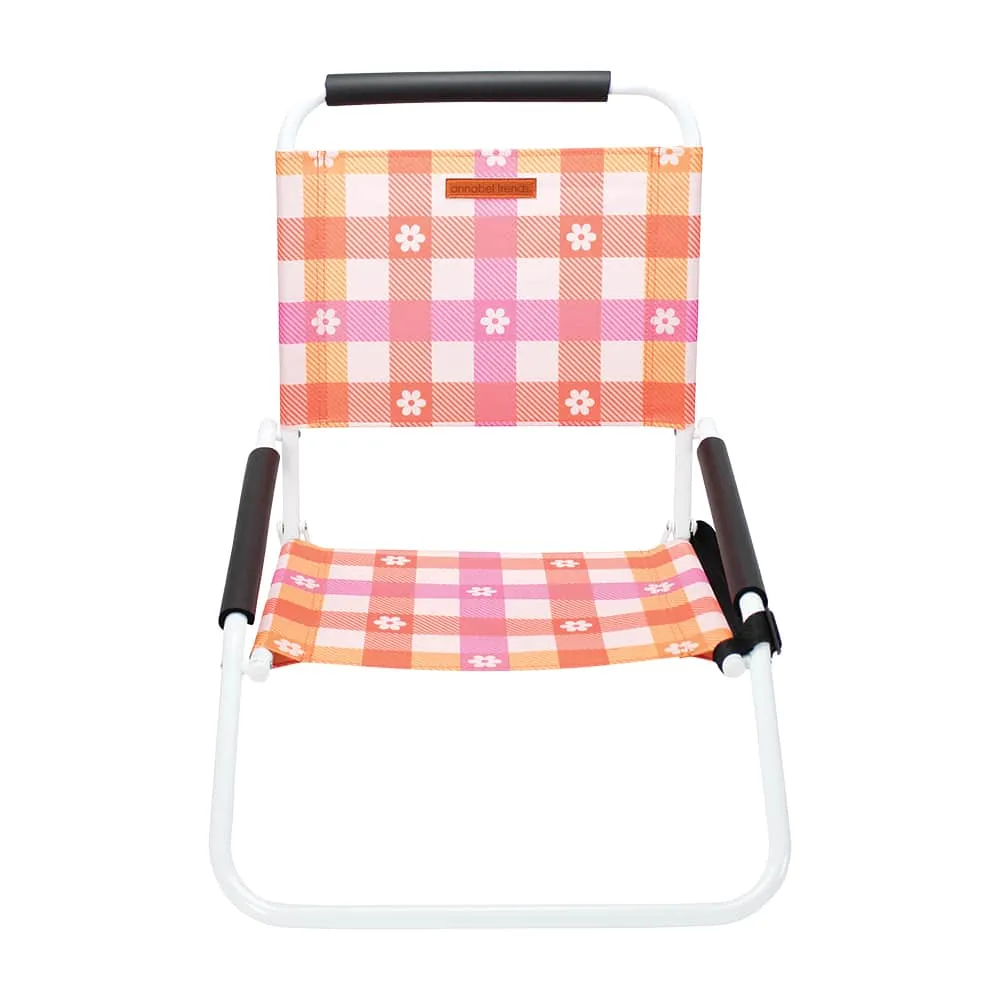 Beach Chair - Daisy Gingham