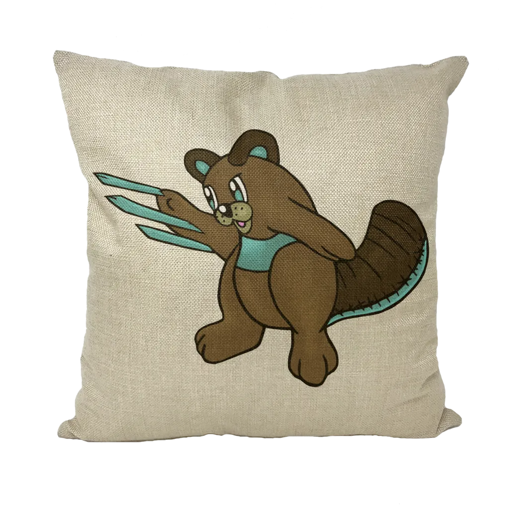 Beaveice Throw Pillows