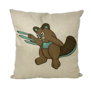 Beaveice Throw Pillows