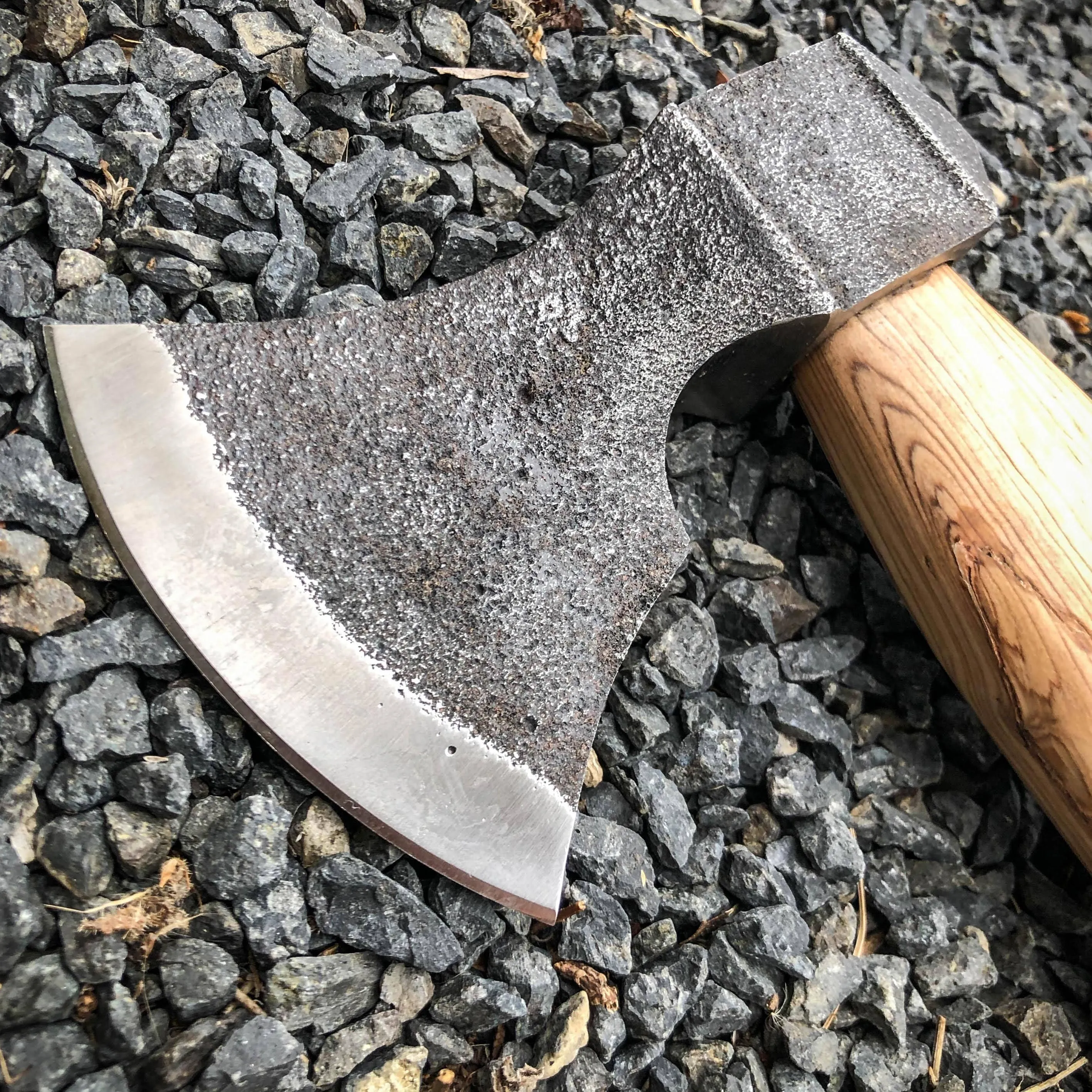 BoneEdge 15" Throwing Tomahawk Wood Axe Forged Blade