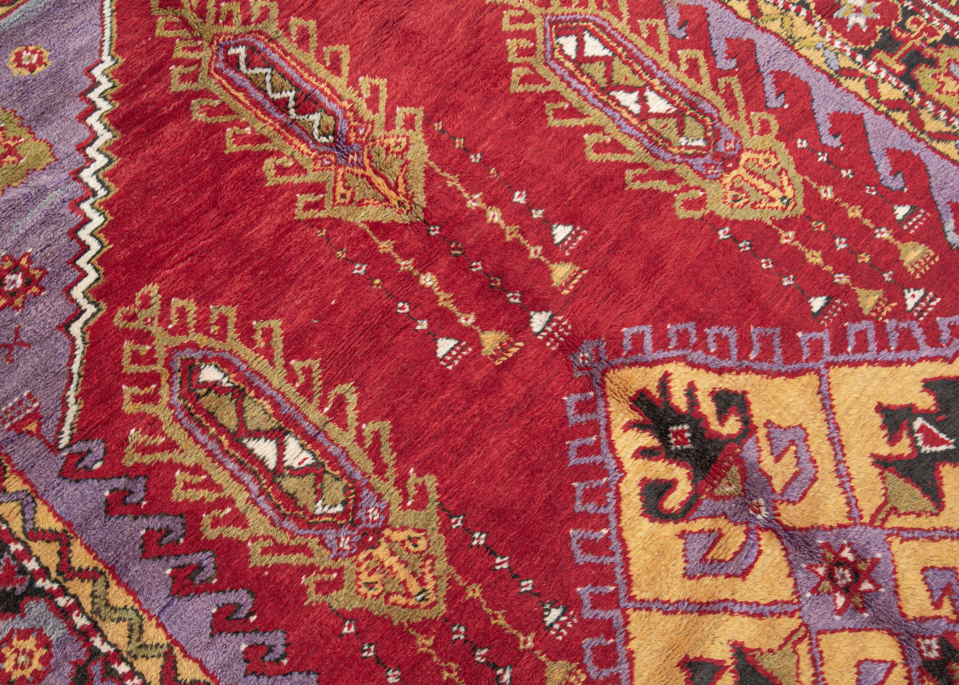 Bright Central Anatolian Rug - 5' x 10'6