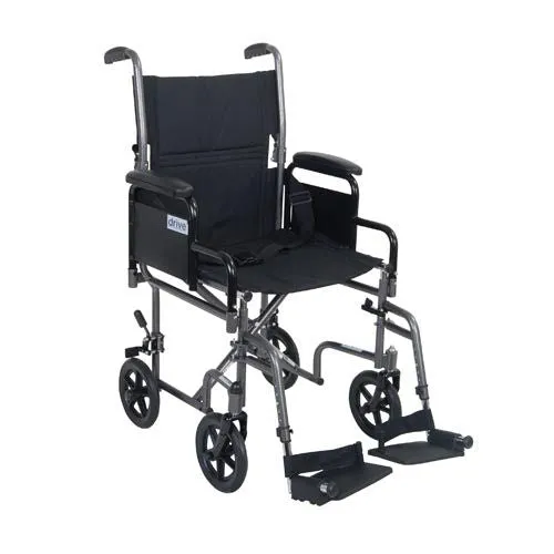 Cardinal Health 9105H 19" Lightweight Steel Transport Chair