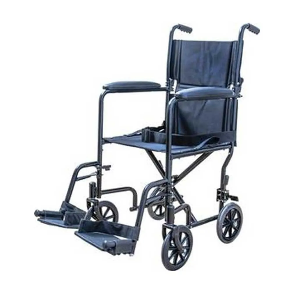 Cardinal Health 9105H 19" Lightweight Steel Transport Chair