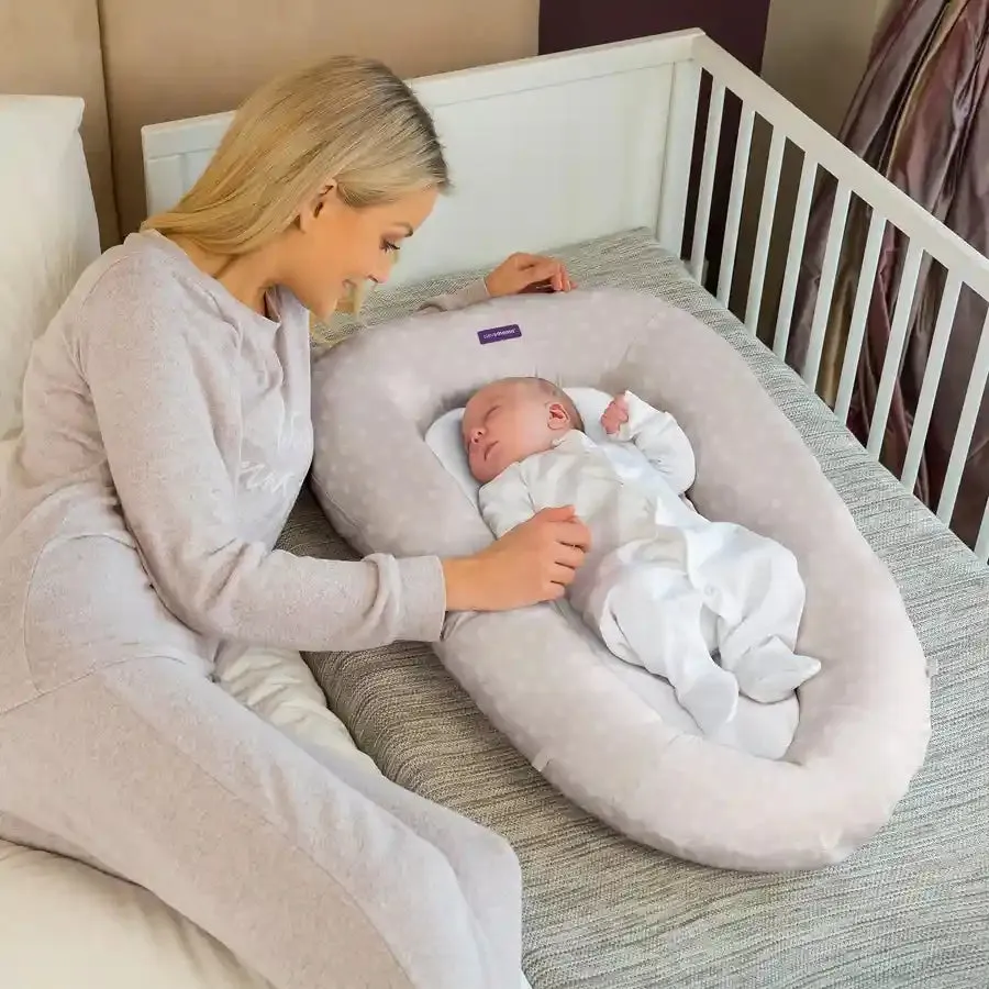 Clevamama ClevaFoam Baby Pod (White/Grey)