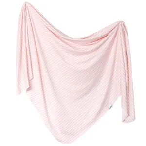 Copper Pearl Knit Swaddle Blanket | Winnie