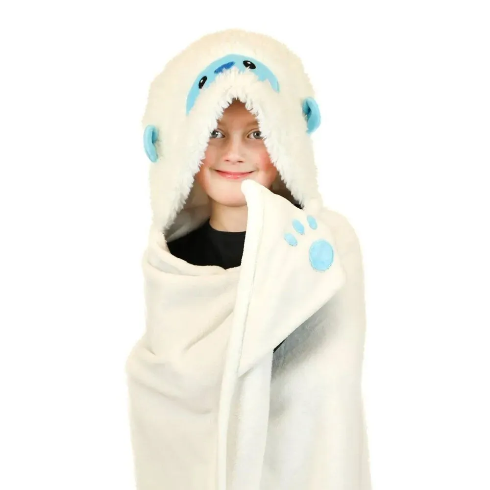 Cozy Noxxiez 130cm Yeti Hooded Animal Blanket