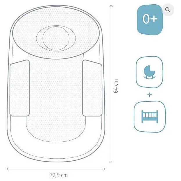 Doomoo Multi Sleep: Back Positioner with Ergonomic Head Pillow