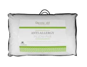 Dreamworld Anti-Allergy Pillow (Pair)