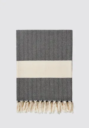 Ferah Herringbone - Organic Cotton Blankets