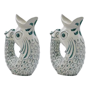 Green Glug Glug Jugs (Set of 2)