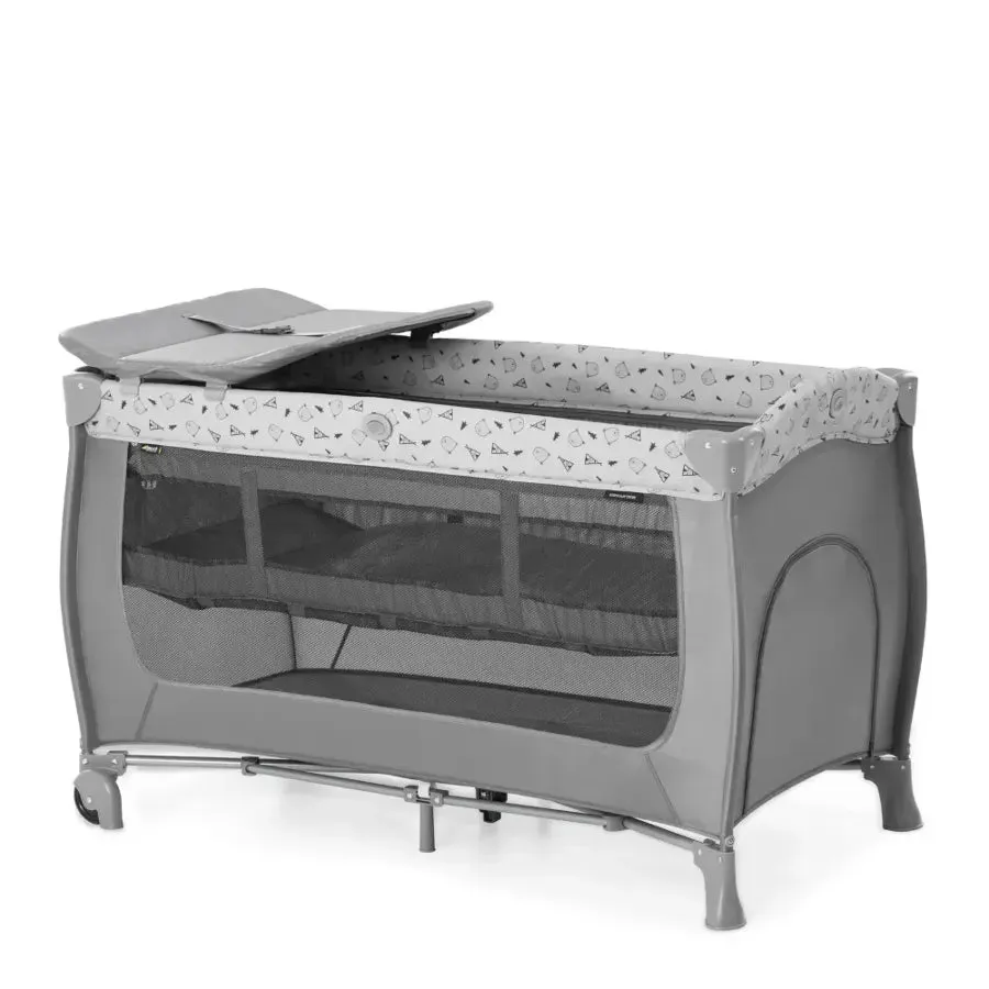 Hauck Sleep'n Play Center Travel Bed (Nordic Grey)