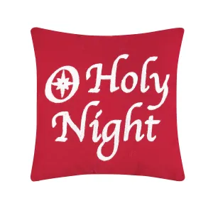 Holly Night Pillow