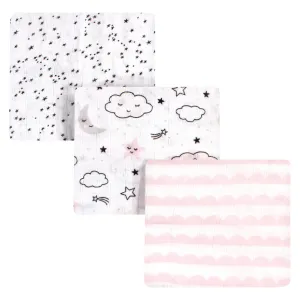 Hudson Baby Cotton Muslin Swaddle Blankets, Dreamer