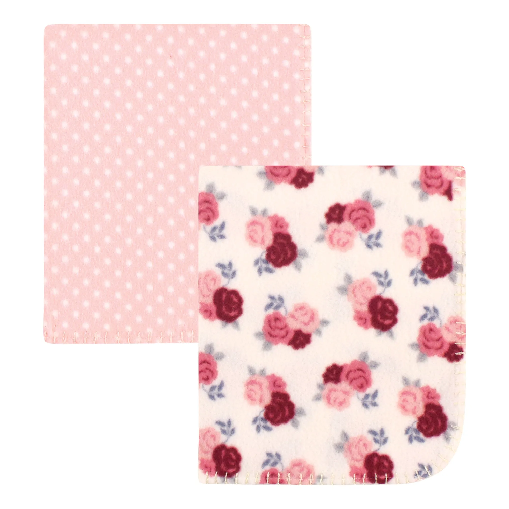 Hudson Baby Fleece Blankets, Floral