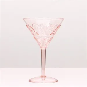 Indigo Love Flemington Martini Glass -Pale Pink