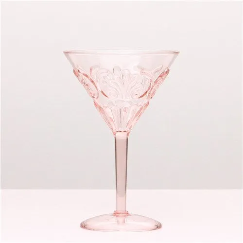 Indigo Love Flemington Martini Glass -Pale Pink