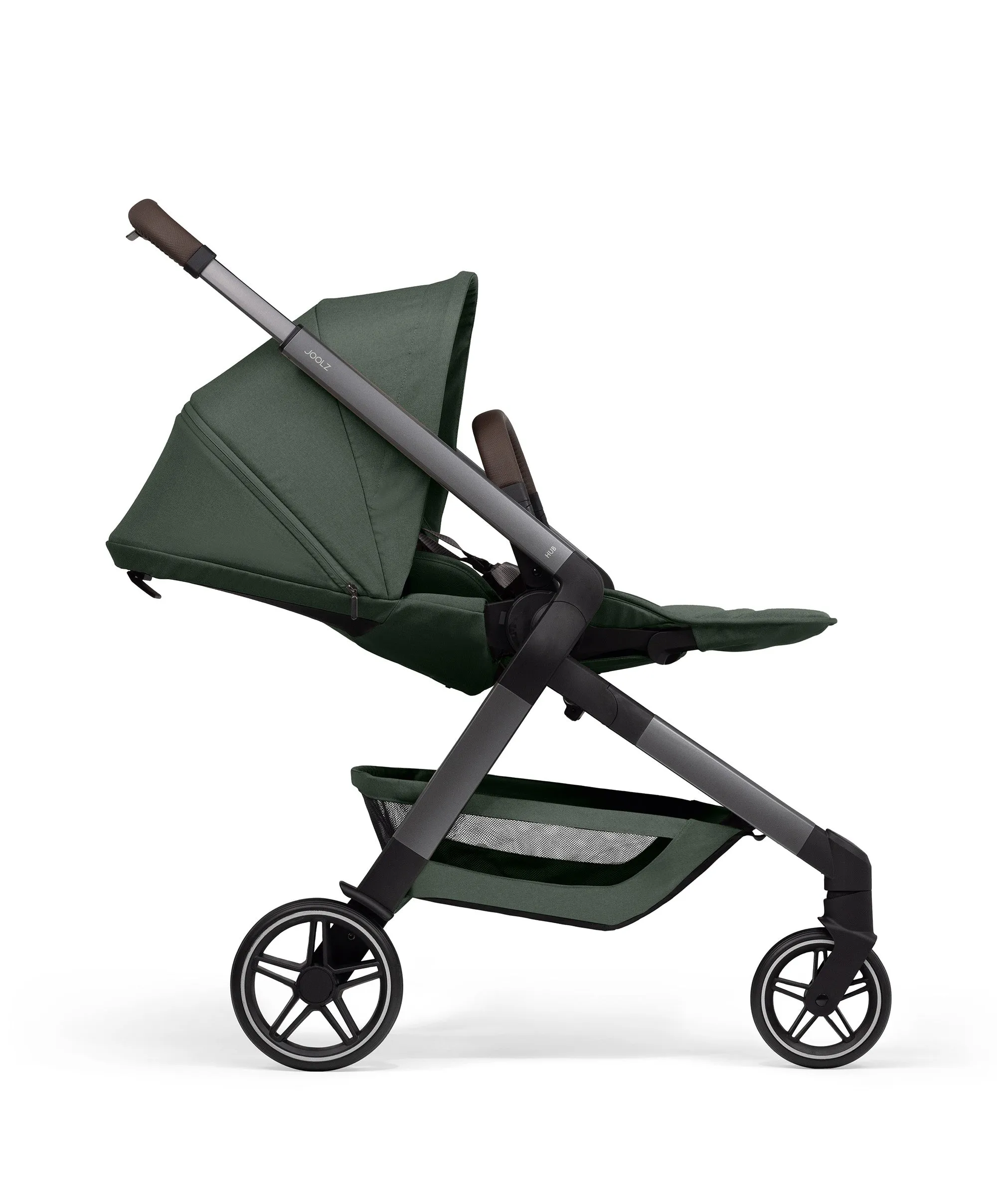 Joolz Hub² Pushchair Bundle with Carrycot (6 Piece) - Forest Green