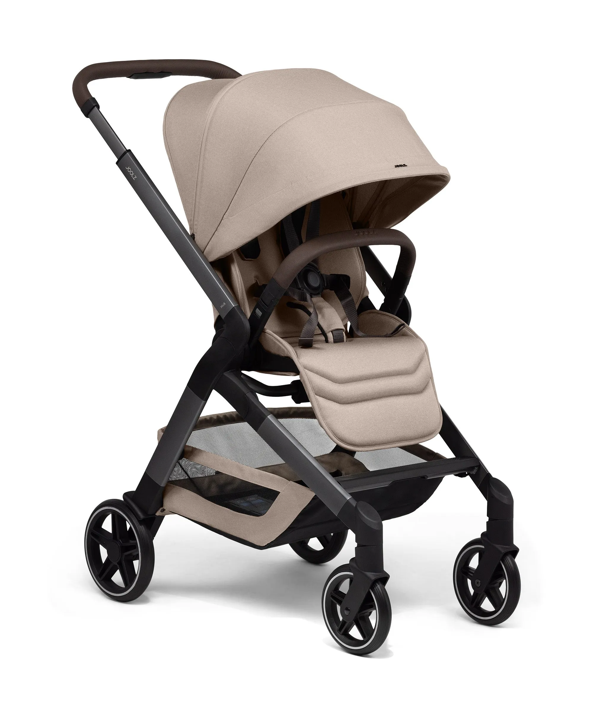 Joolz Hub² Pushchair Bundle with Maxi-Cosi Pebble 360 Pro² Car Seat & Base (8 Piece) – Sandy Taupe