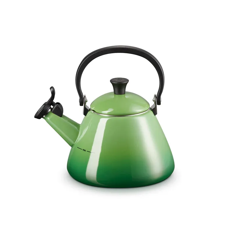 Le Creuset Kone Kettle with Fixed Whistle 1.6 litre Bamboo