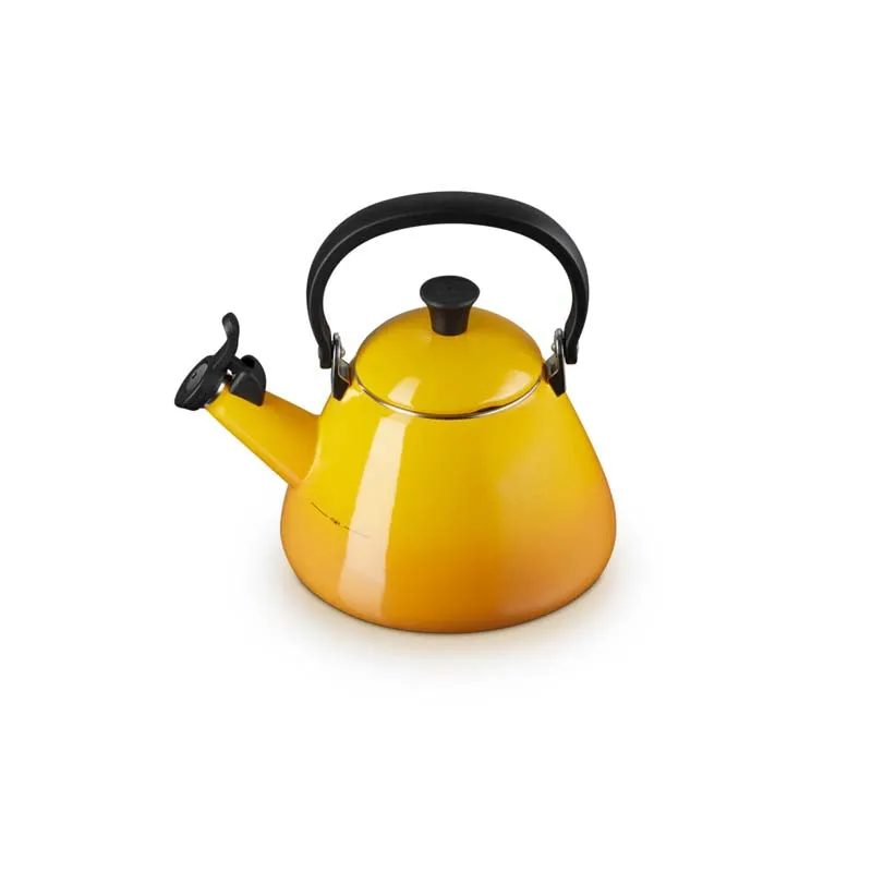 Le Creuset Kone Kettle with Fixed Whistle 1.6 litre Nectar