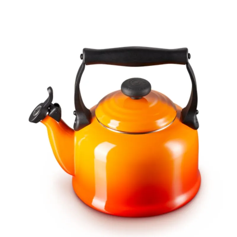 Le Creuset Traditional Kettle with Fixed Whistle 2.1L Volcanic