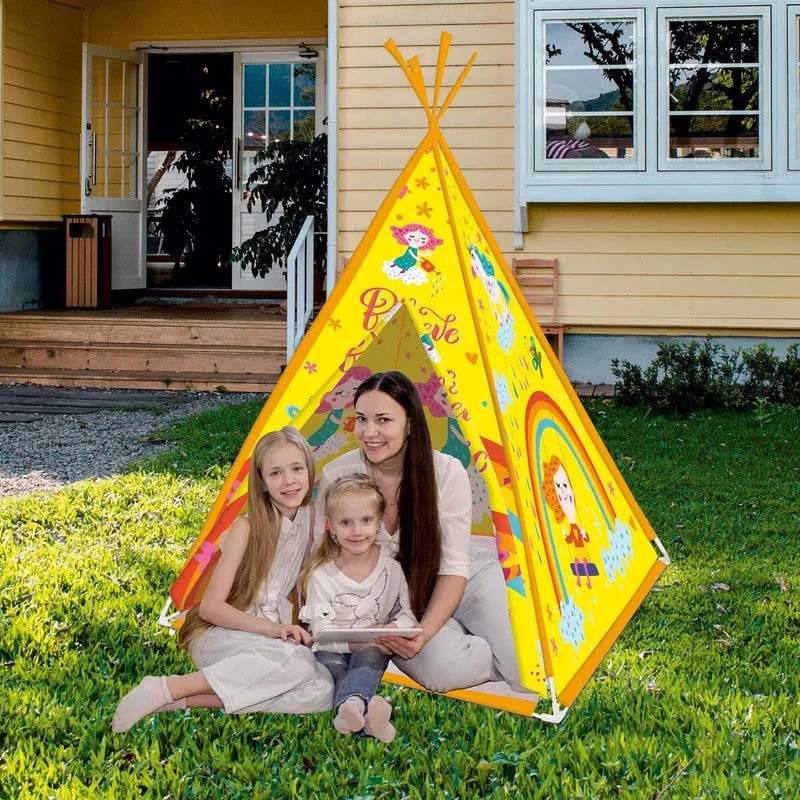 Magical Unicorn Teepee Play Tent House for Kids