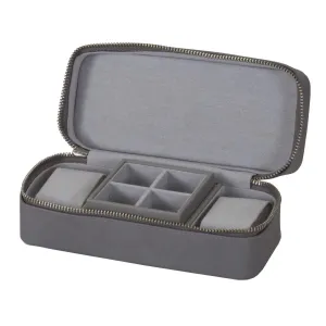 Mele & Co Gent's Cufflink & Watch Traveller Zipped Case