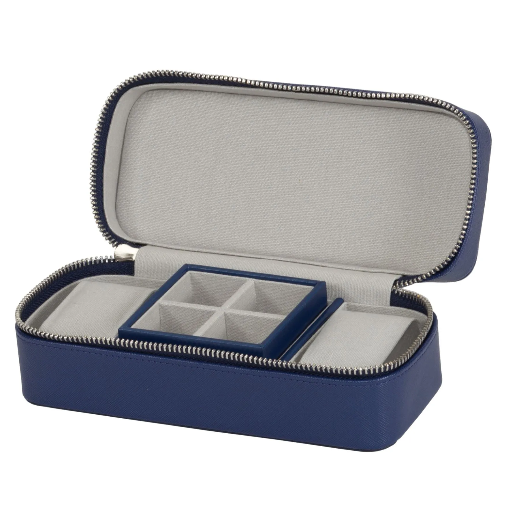 Mele & Co Gent's Cufflink & Watch Traveller Zipped Case