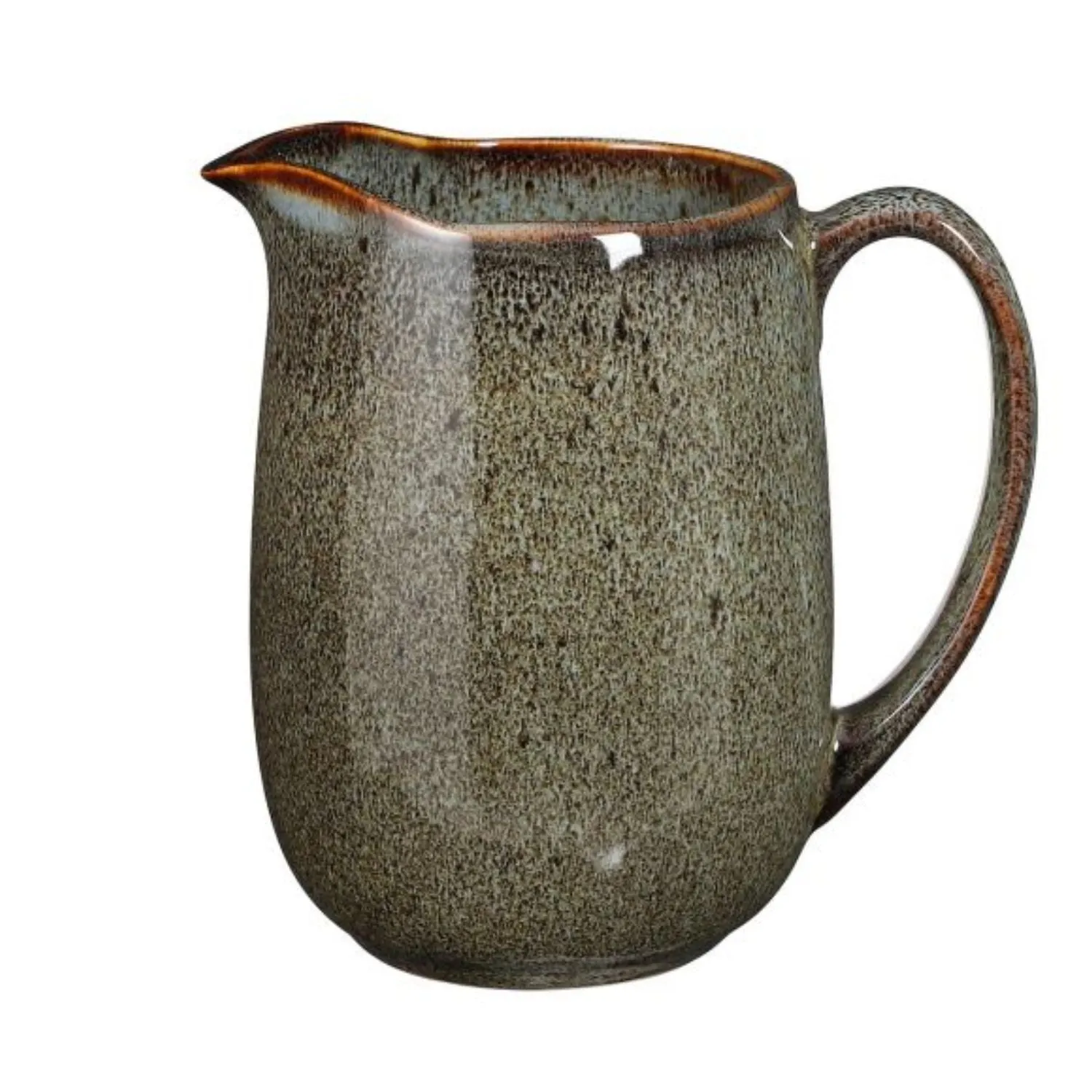 Mica Decorations 16cm Green Tabo Stoneware Jug