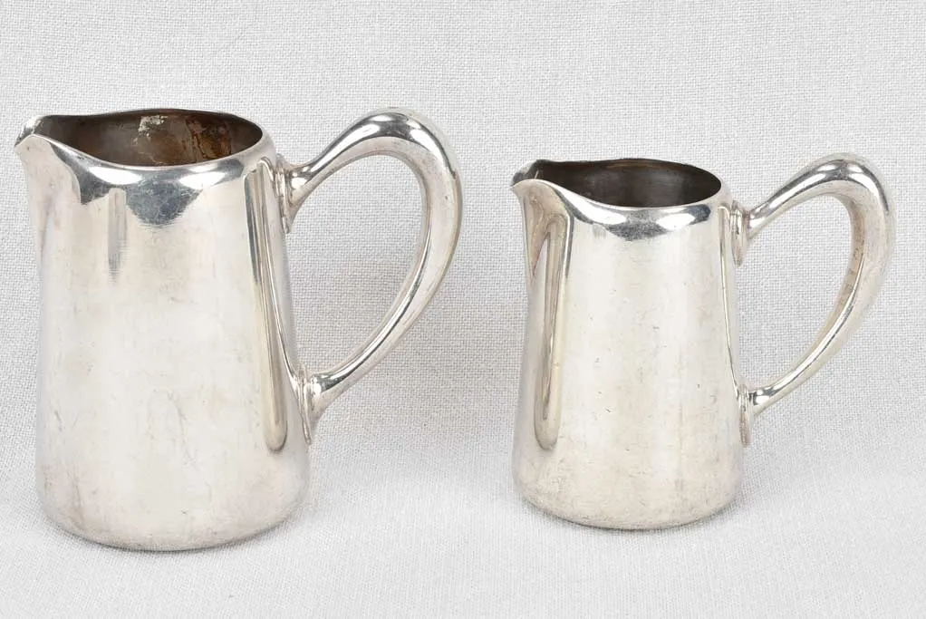 Milk Jugs (Christofle) 1930s