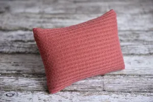 Mini Pillow with Cover - Perforated - Rose