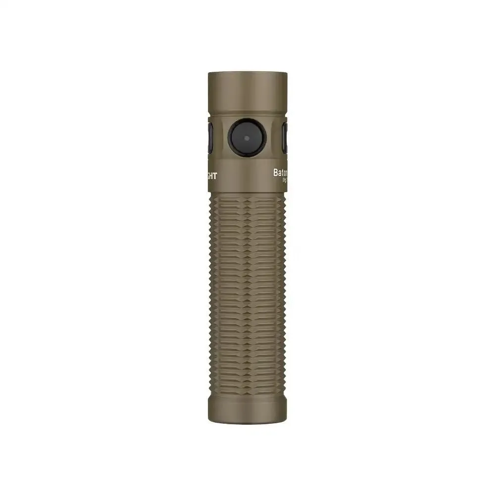 Olight Baton 3 Pro Max Powerful EDC Flashlight - Magnesium Alloy Desert Tan