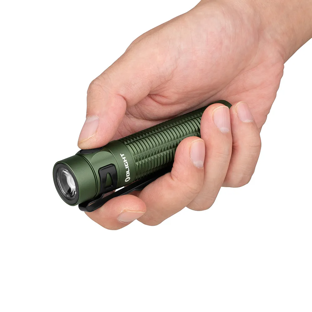 Olight Baton 3 Pro Rechargeable Flashlight - OD Green CW (5700-6700K)