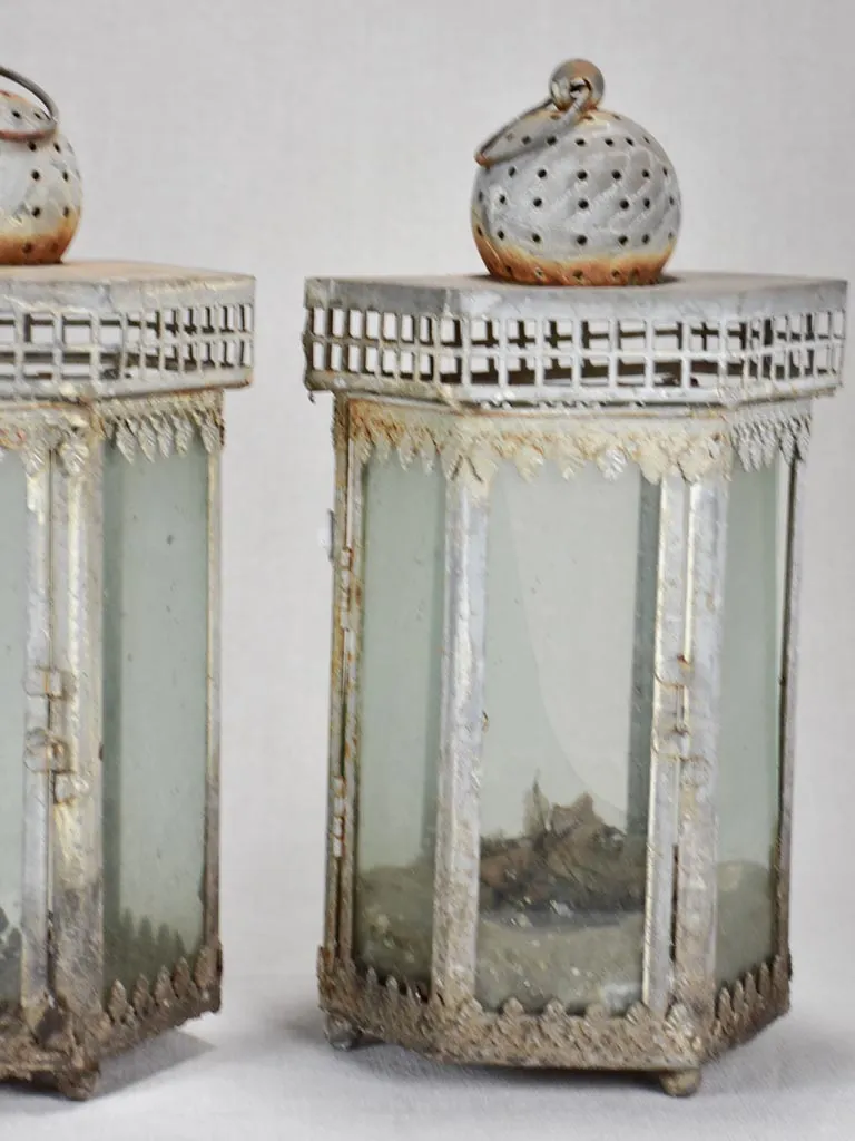 Pair of Napoleon III lanterns