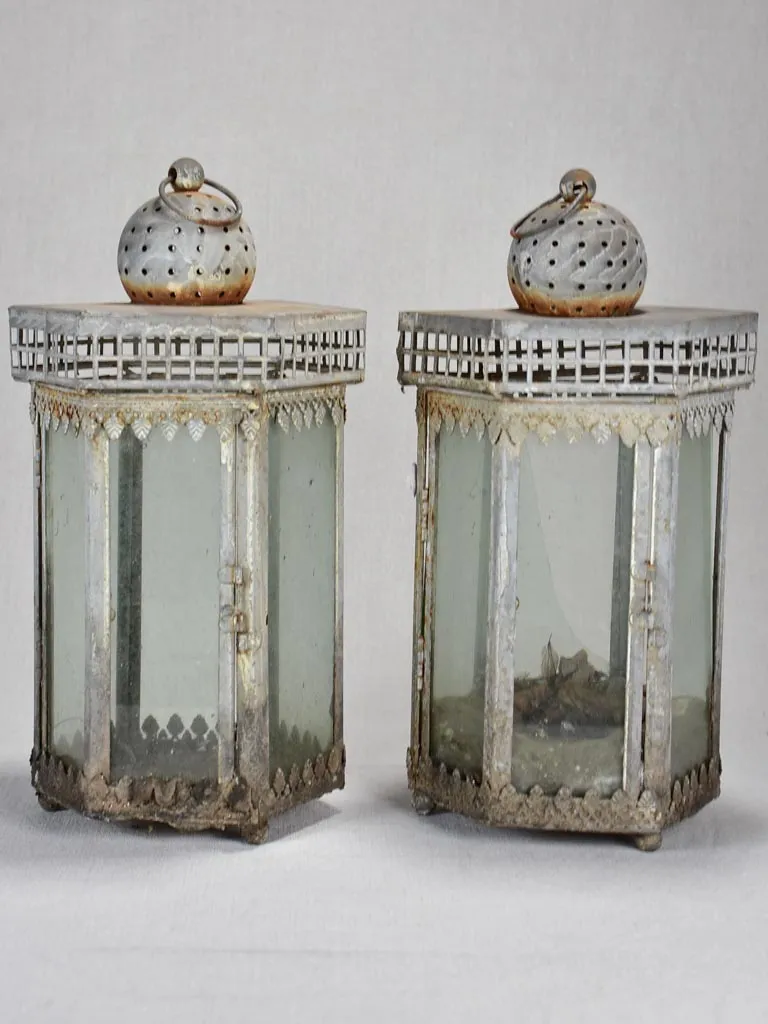 Pair of Napoleon III lanterns