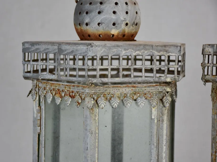 Pair of Napoleon III lanterns