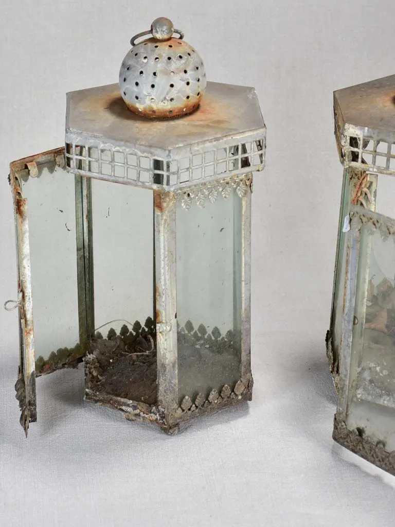 Pair of Napoleon III lanterns