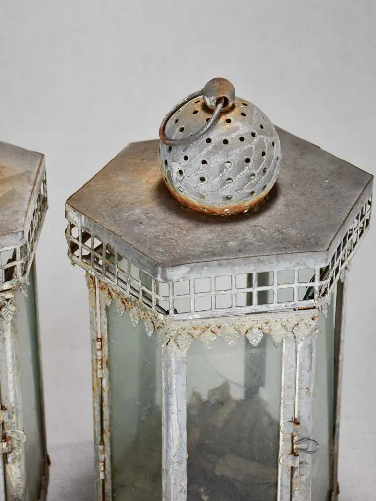 Pair of Napoleon III lanterns