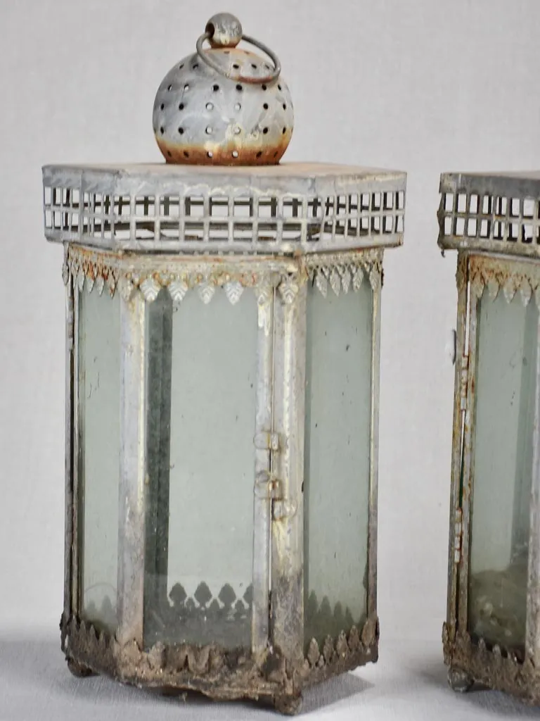 Pair of Napoleon III lanterns