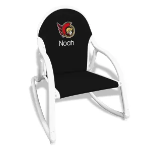 Personalized Ottawa Senators Rocking Chair