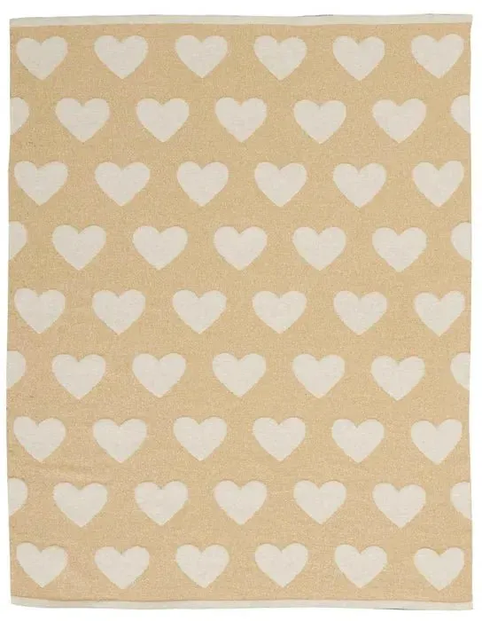 Plushlines UK961 Gold Throw Blanket